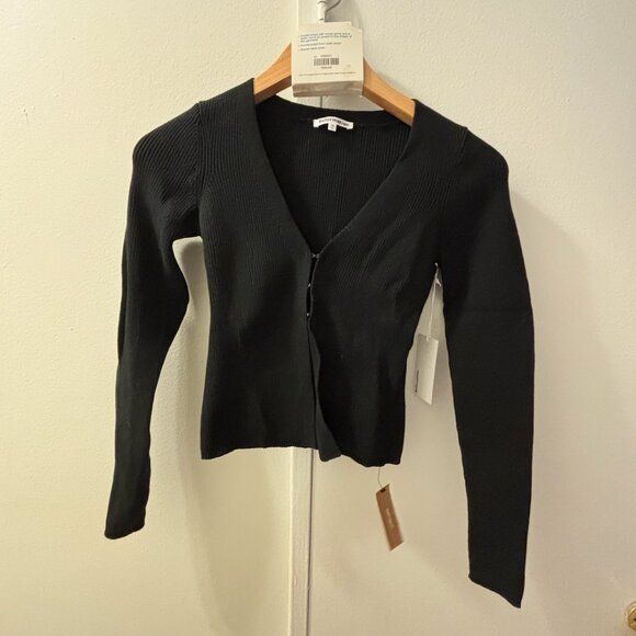 Reformation Kaitlyn Cotton Cardigan - Picture 2 of 3